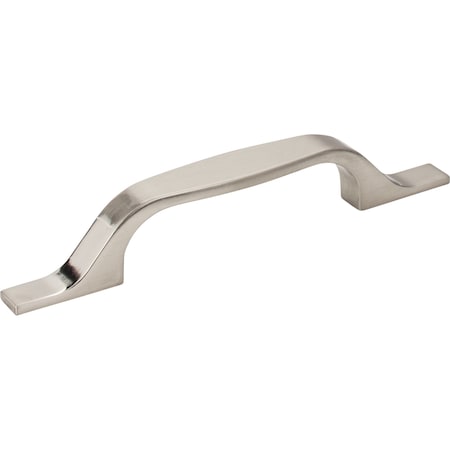 Elements 96 mm Center-to-Center Satin Nickel Square Cosgrove Cabinet Pull 382-96SN